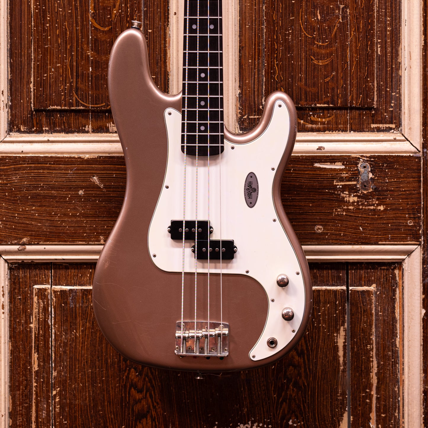 Maybach Motone P-1 Bass Shoreline Gold Metallic Aged Basgitaar