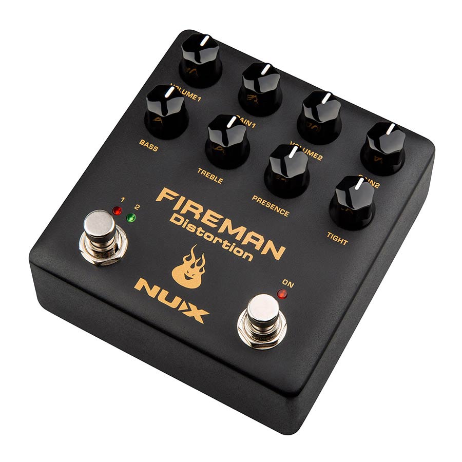 NUX NDS5 Verdugo Series analoge Dual Distortion FIREMAN Effectpedaal