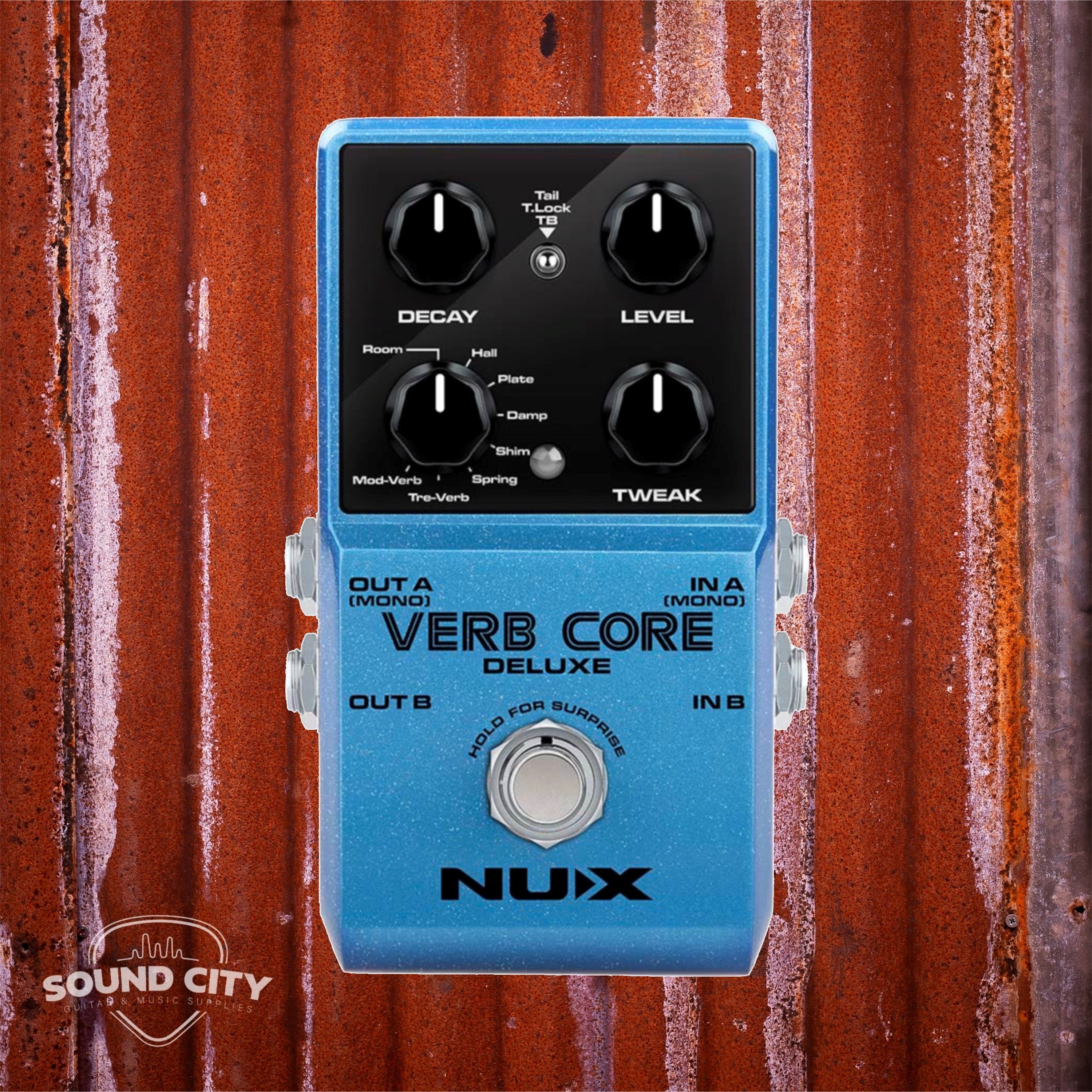 Nux Verb Core Deluxe Reverb Effectpedaal