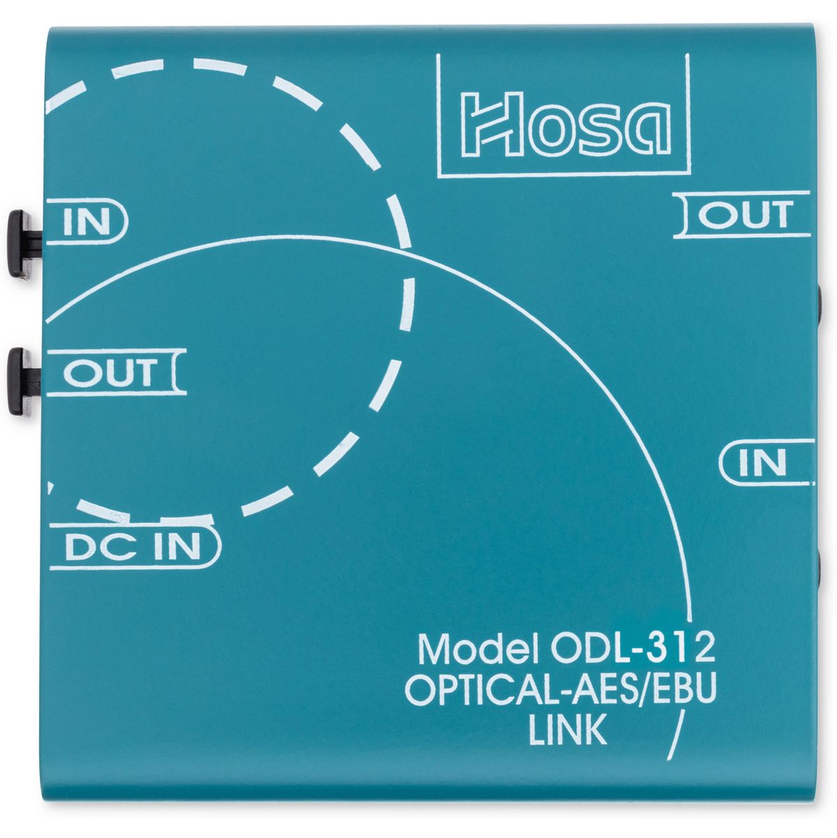 Hosa ODL-312 Digital Audioint S/PDIF Optical To AES/EBU