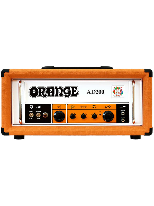 Orange AD200, 200 Watts Class A/B Valve bass head, Clean Switch