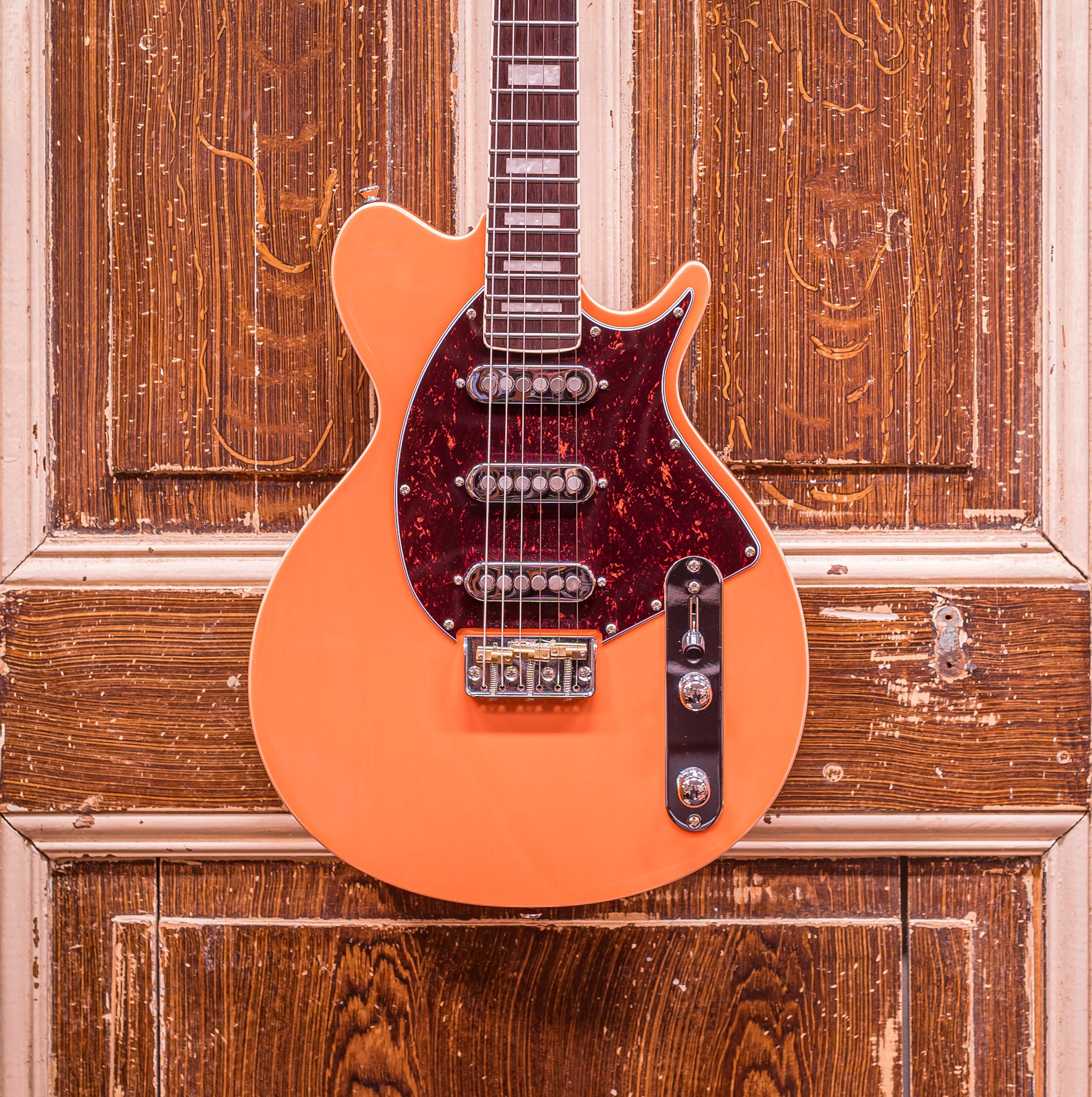 Vintage REVO Series 'Vision' Trans Orange Elektrische gitaar
