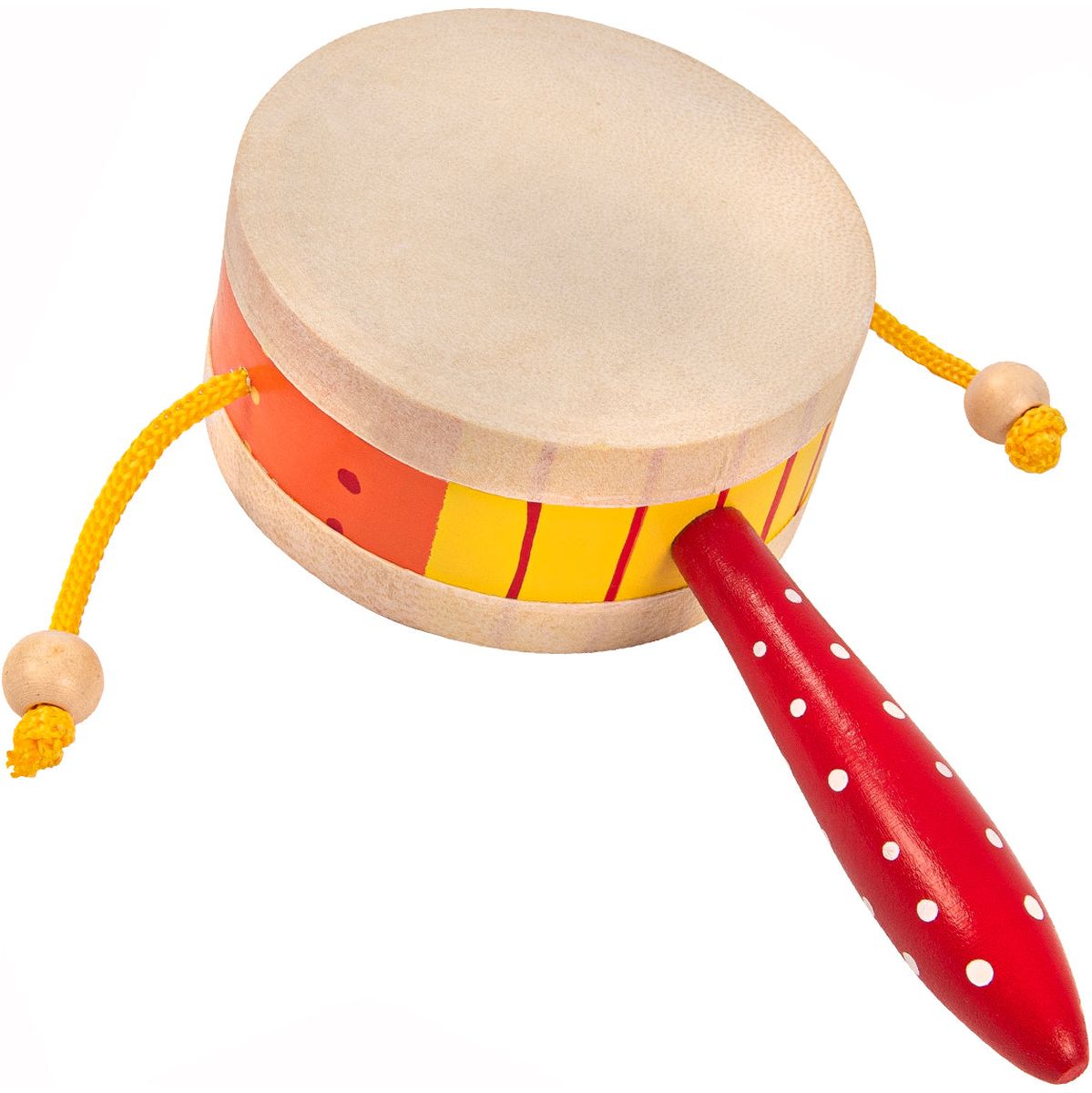PP Early Years Monkey Drum - Red