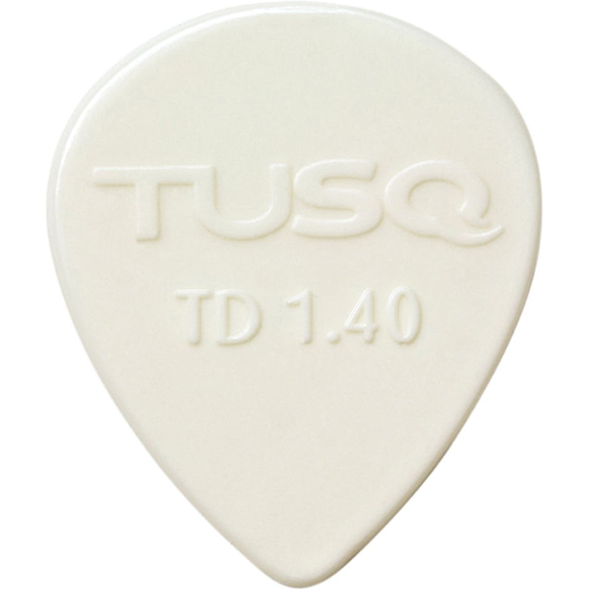 Graph Tech Tusq Tear Drop Pick 1.40mm White - 72pcs