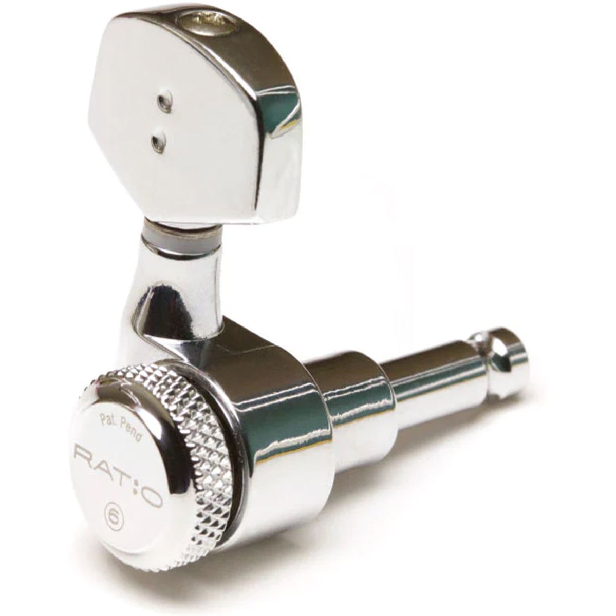 Graph Tech Ratio Acoustic Locking 3+3 Contemporary - Chrome