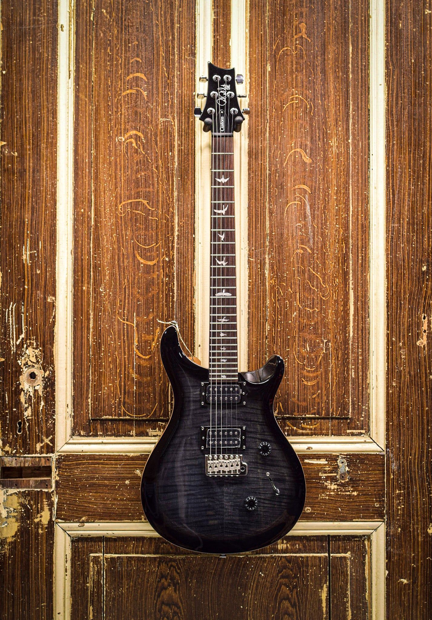 PRS SE Custom 24 Charcoal Burst Elektrische Gitaar