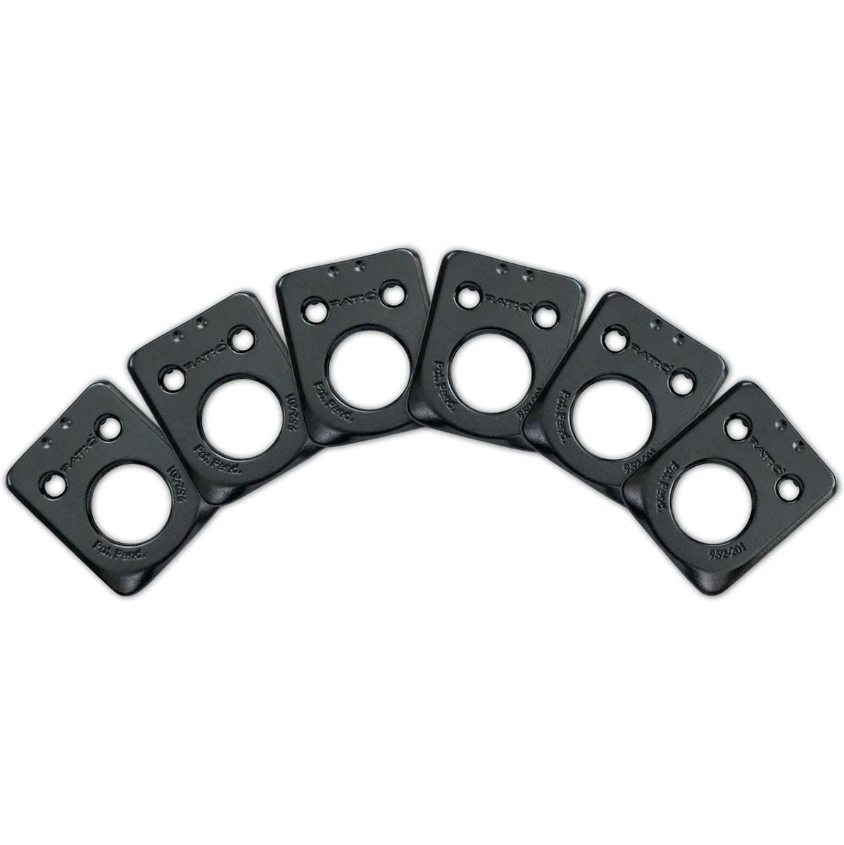 Graph Tech Ratio Plate For F Style Screw Hole - Black