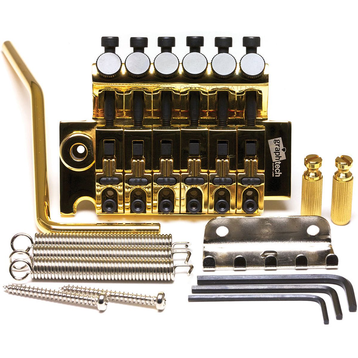 Graph Tech String Saver FR Bridge w/ SS Inserts - Gold
