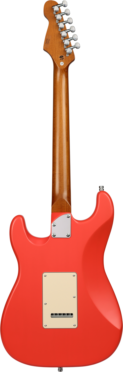 Patina PS-3 Fiesta Red SSS S-Style Elektrische gitaar