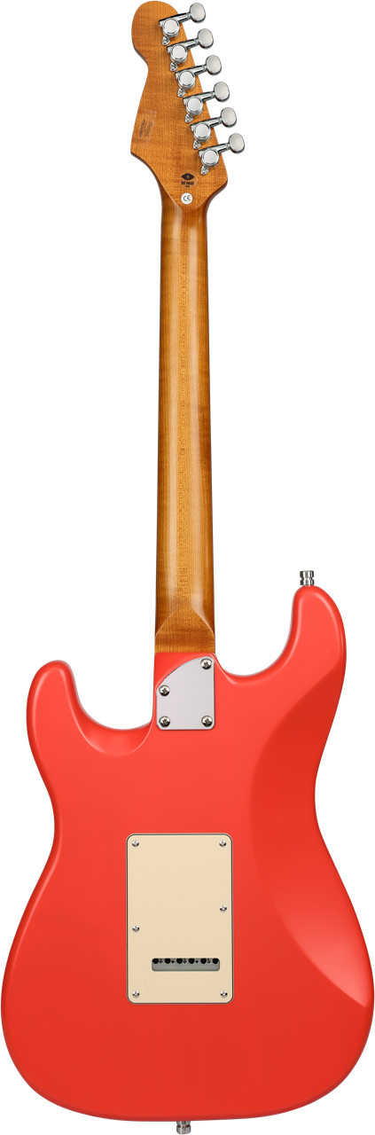 Patina PS-4 Fiesta Red HSS S-Style Elektrische gitaar
