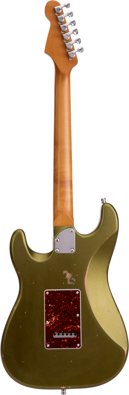 Patina PS-7 Sherwood Green Relic HSS S-Style Elektrische gitaar