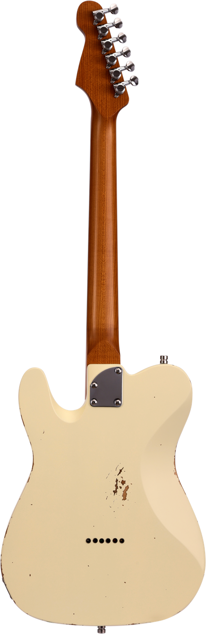 Patina PT-6 Olympic White Relic T-Style Elektrische gitaar