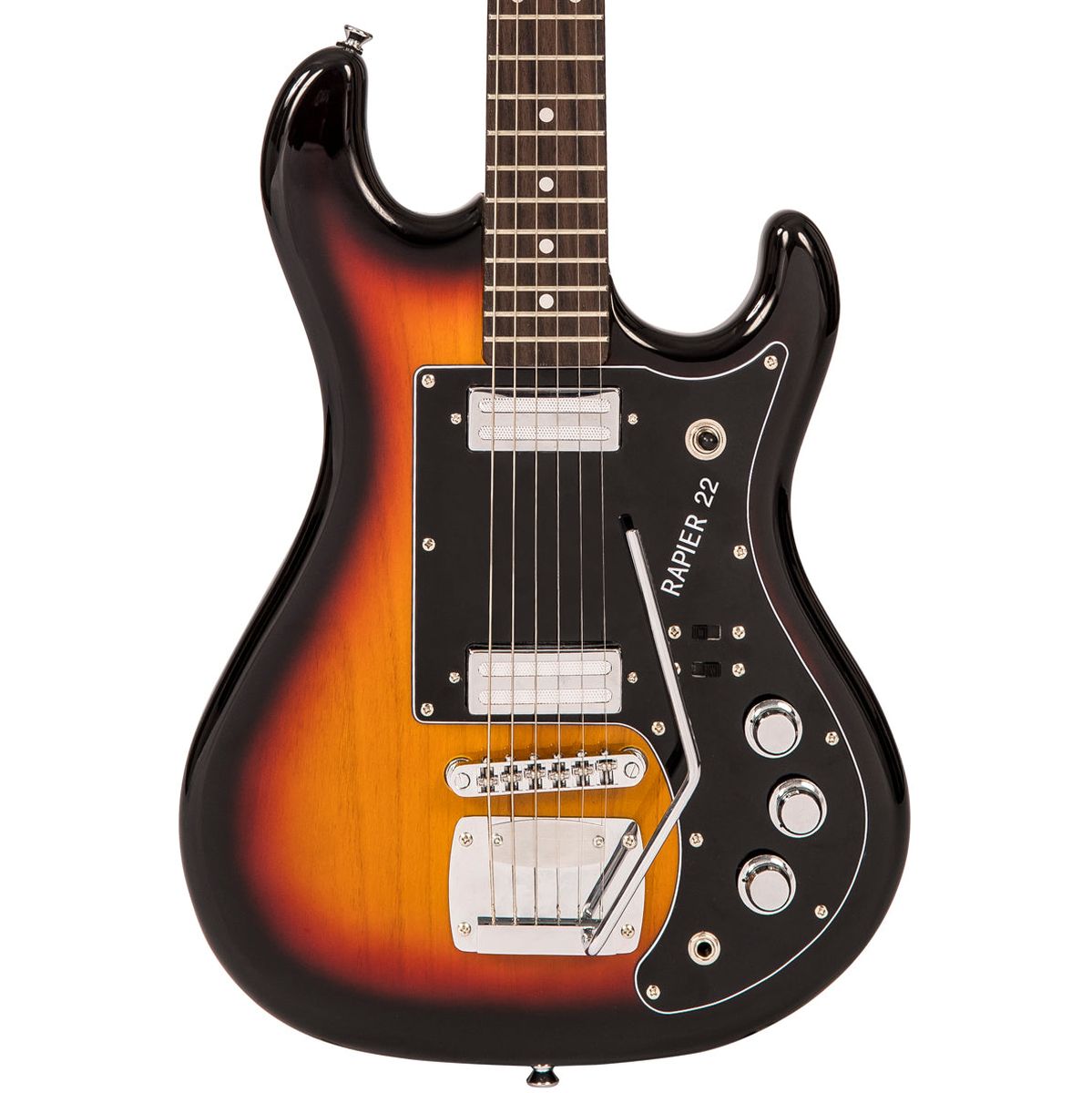 Rapier 22 Electric Guitar - 3 Tone Sunburst