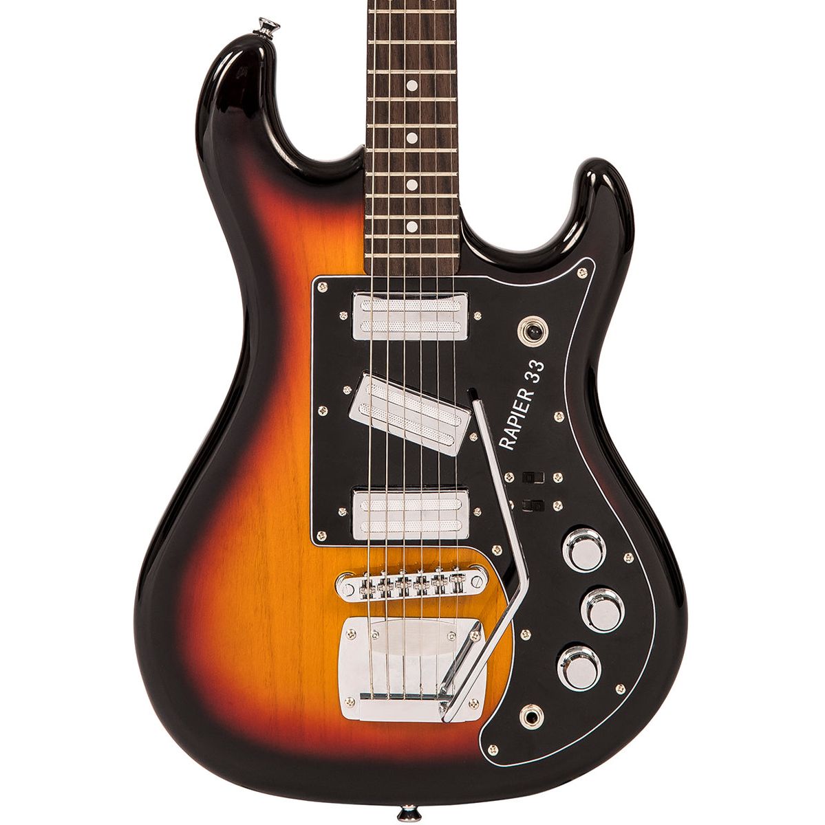 Rapier 33 Electric Guitar ~ 3 Tone Sunburst