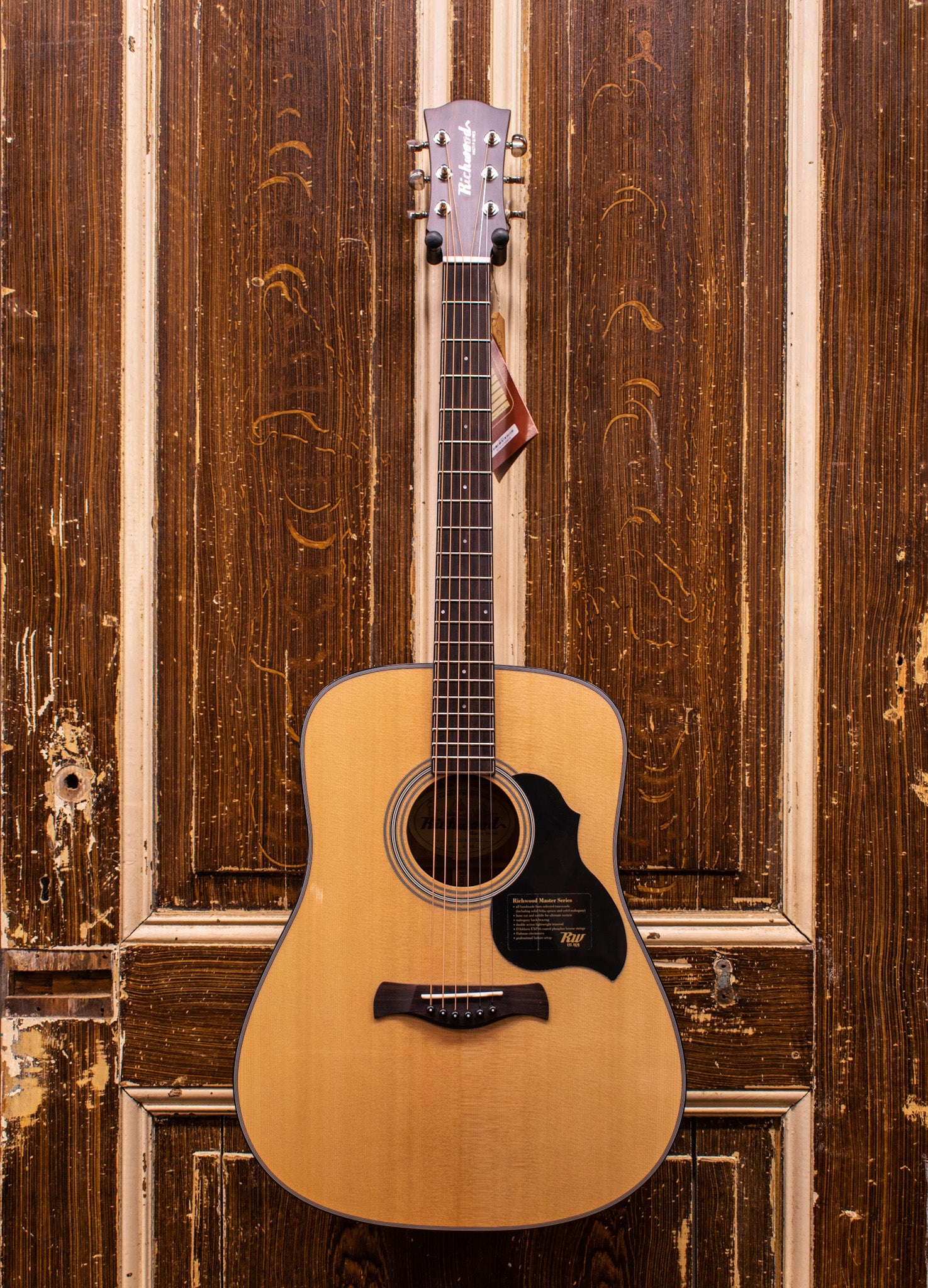 Richwood D-240 All Solid Custom Shop Series Handmade Westerngitaar