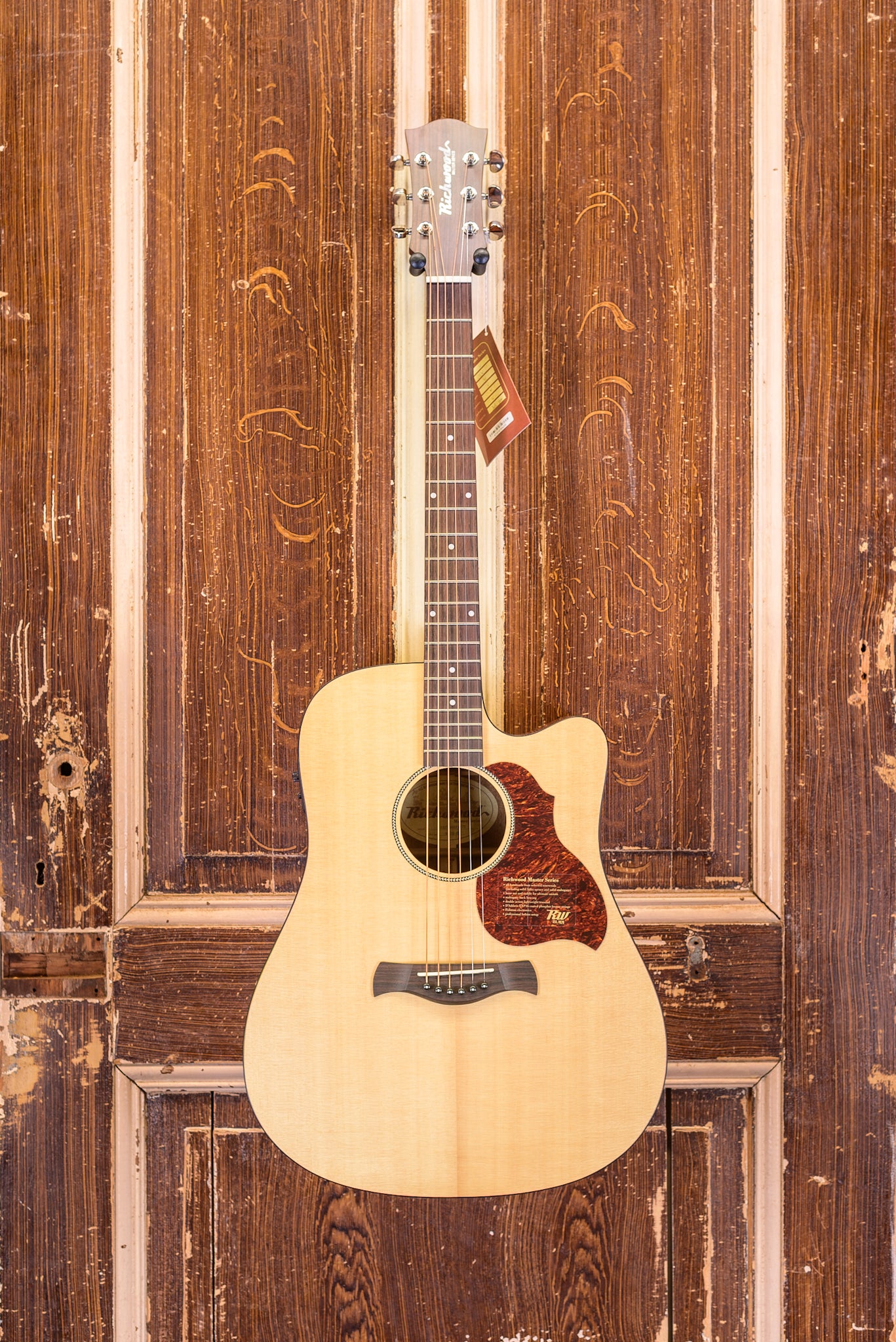 Richwood D-20CE Dreadnought Master Series Handmade Westerngitaar
