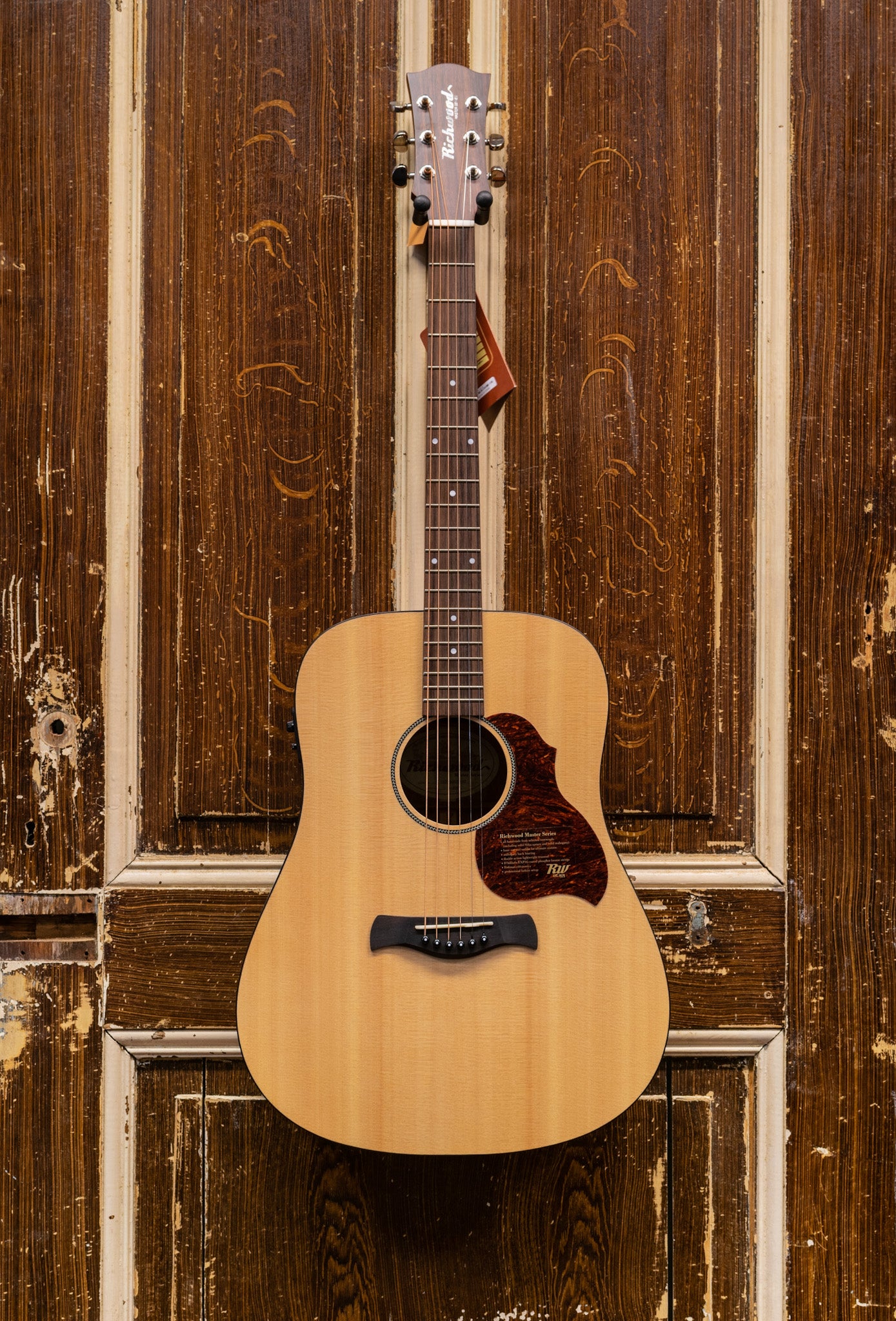 Richwood D-20E Dreadnought Master Series Handmade Westerngitaar
