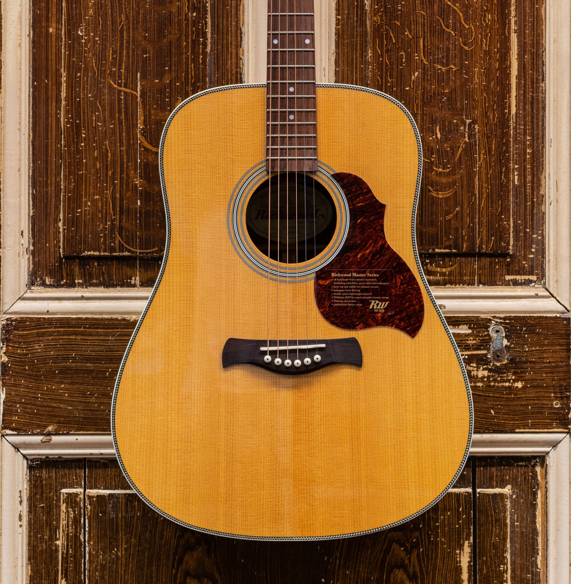 Richwood D-65-VA Dreadnought Master Series Handmade Westerngitaar