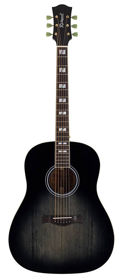 Richwood HSDS-42-TBK Dreadnought Heritage Series Handmade Westerngitaar