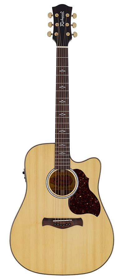Richwood RD-27-CE Grand Auditorium Artist Series Handmade Westerngitaar