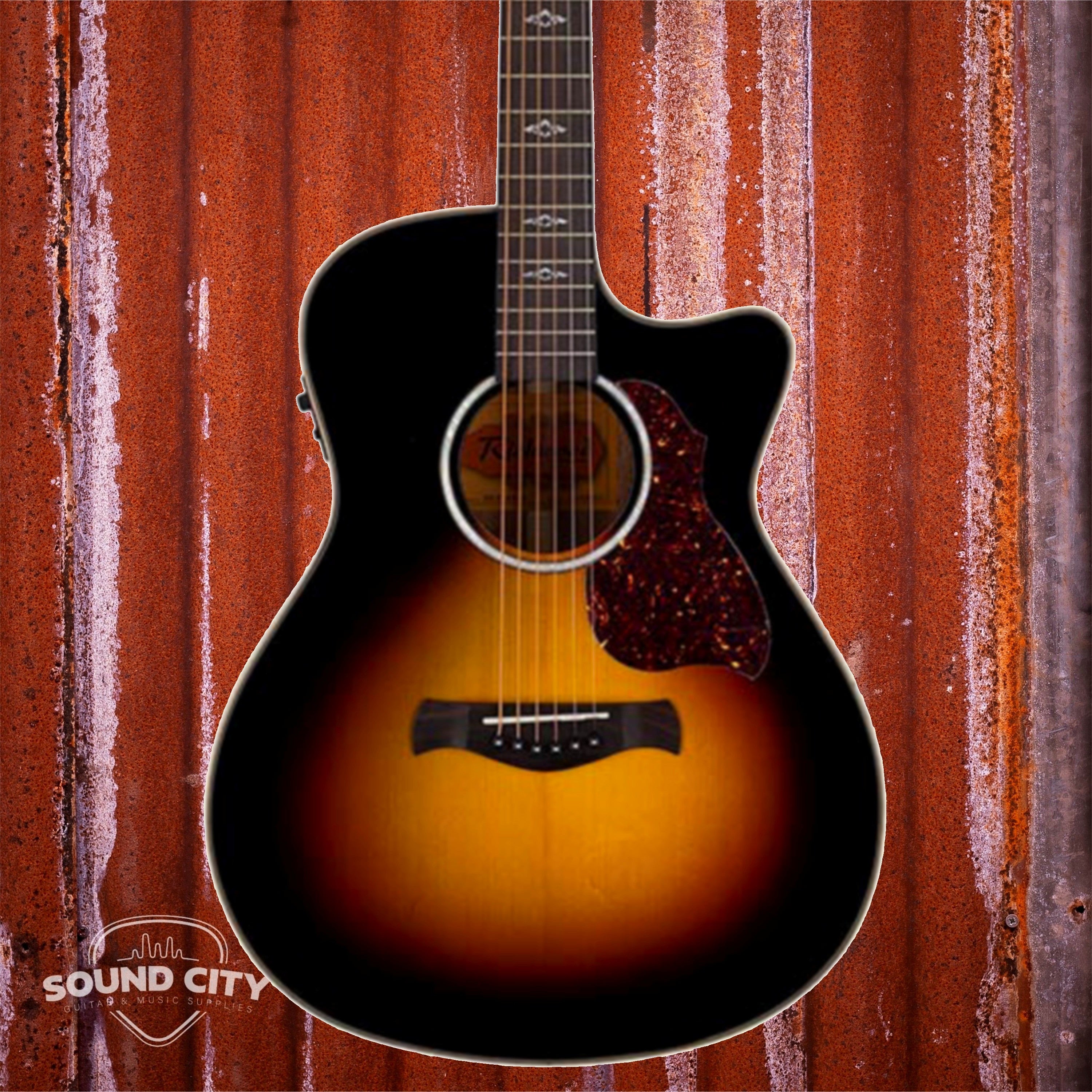 Richwood RG-27-CESB Grand Auditorium Artist Series Handmade Westerngitaar