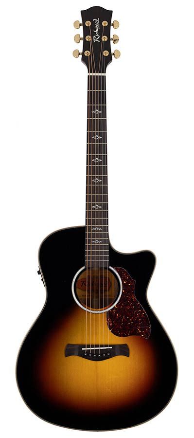 Richwood RG-27-CESB Grand Auditorium Artist Series Handmade Westerngitaar