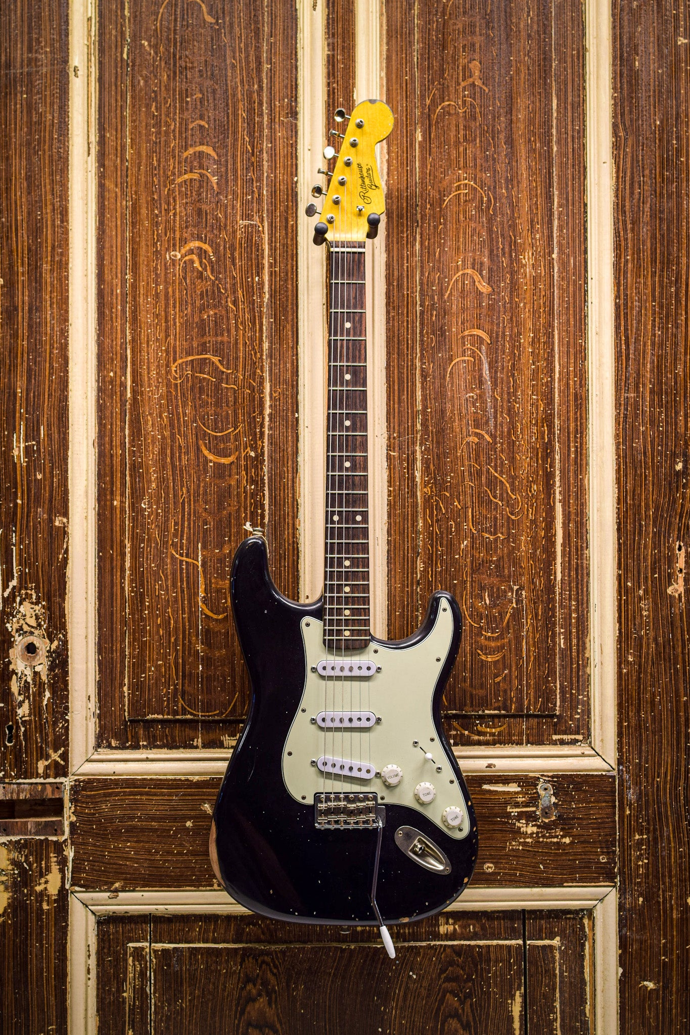 Rittenhouse Strat BK Klein S 59' pickups Elektrische Gitaar