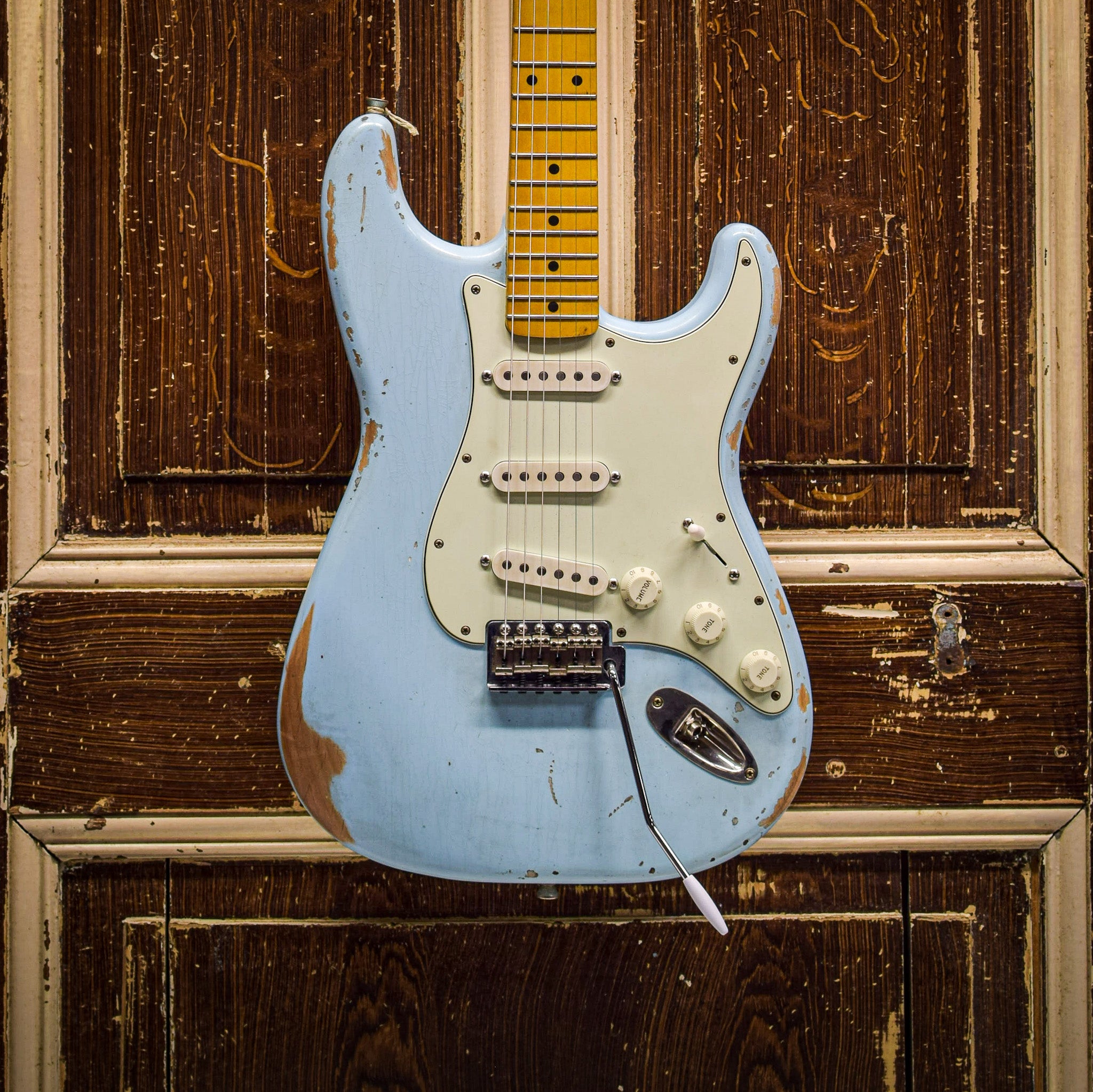 Rittenhouse Strat Blue Lollar Blackface pickups Elektrische gitaar
