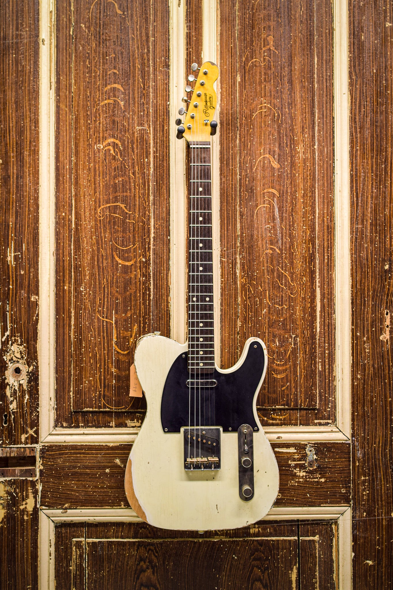 Rittenhouse Tele Vintage White Klein Epic T 61' Elektrische Gitaar