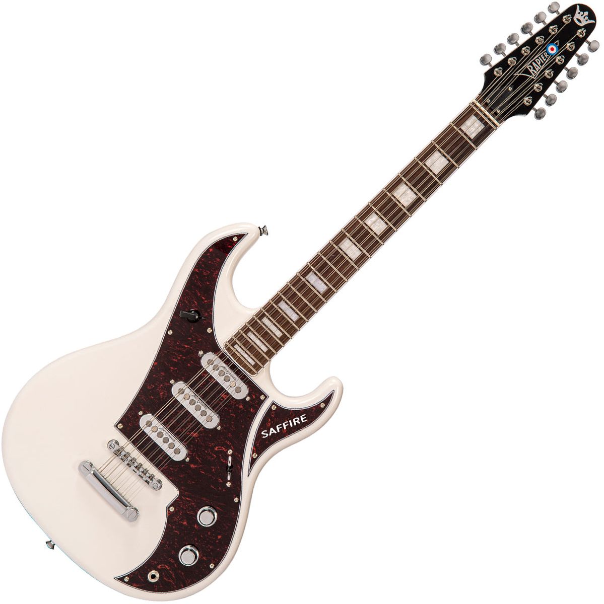 Rapier Saffire 12 Electric Guitar - Vintage White