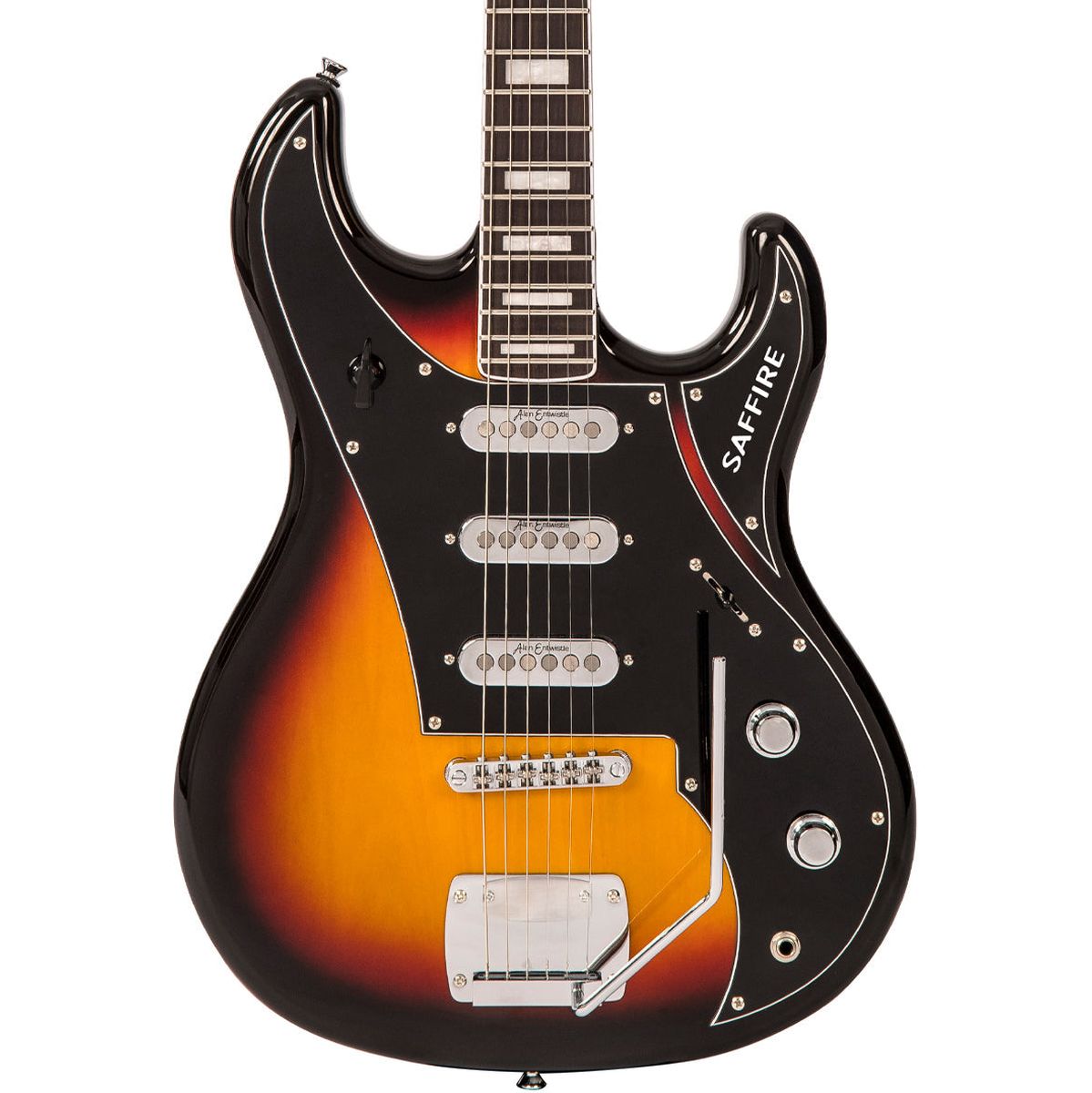 Rapier Saffire 6 Electric Guitar - 3 Tone Sunburst