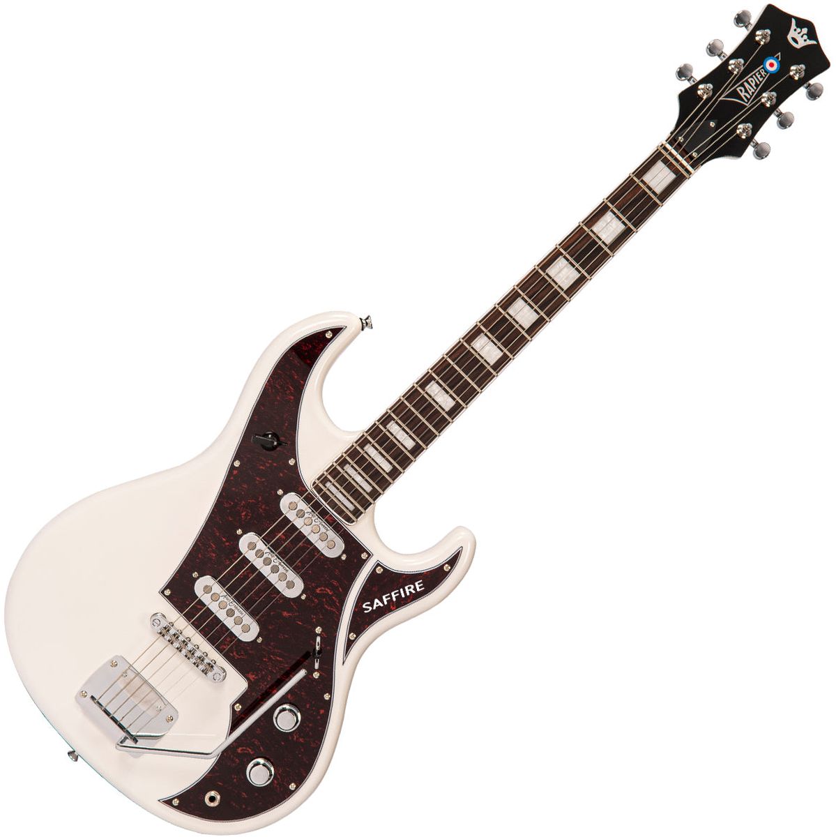 Rapier Saffire 6 Electric Guitar - Vintage White
