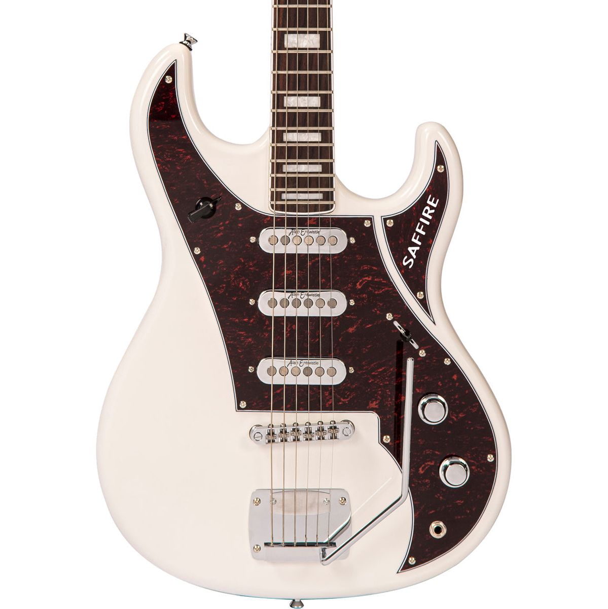 Rapier Saffire 6 Electric Guitar - Vintage White