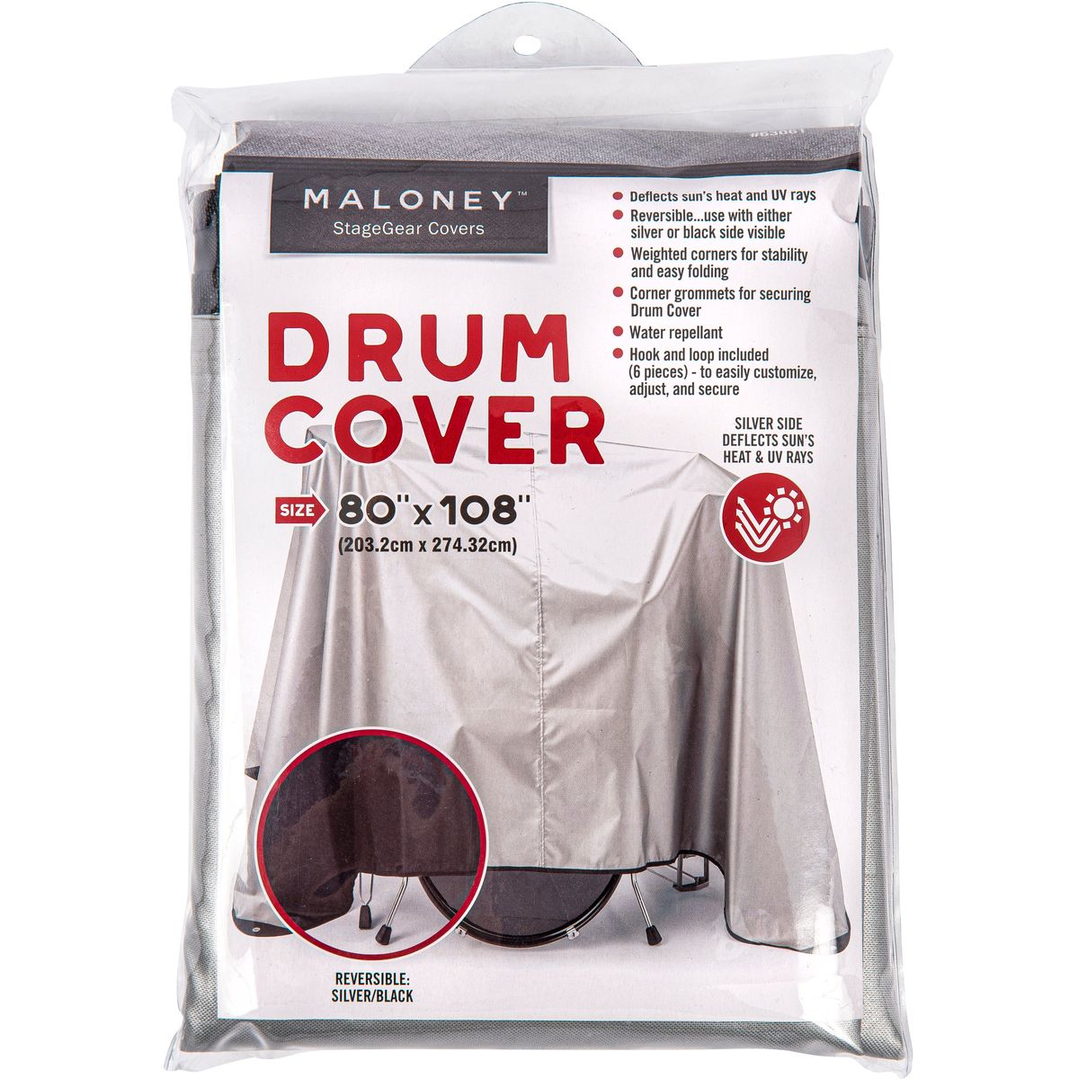 Stage Gear Maloney Stagegear - Drum Cover - 203 X 274 cm