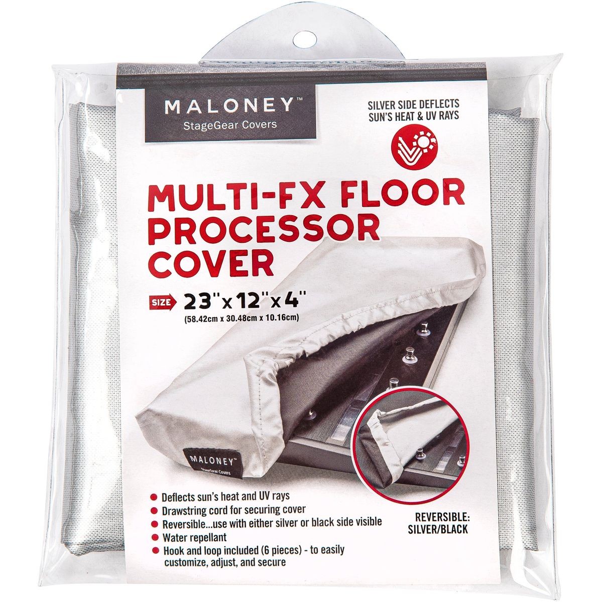 Stage Gear Maloney Stagegear - Multi FX Floor Processor Cover - 58 X 30 X 10cm