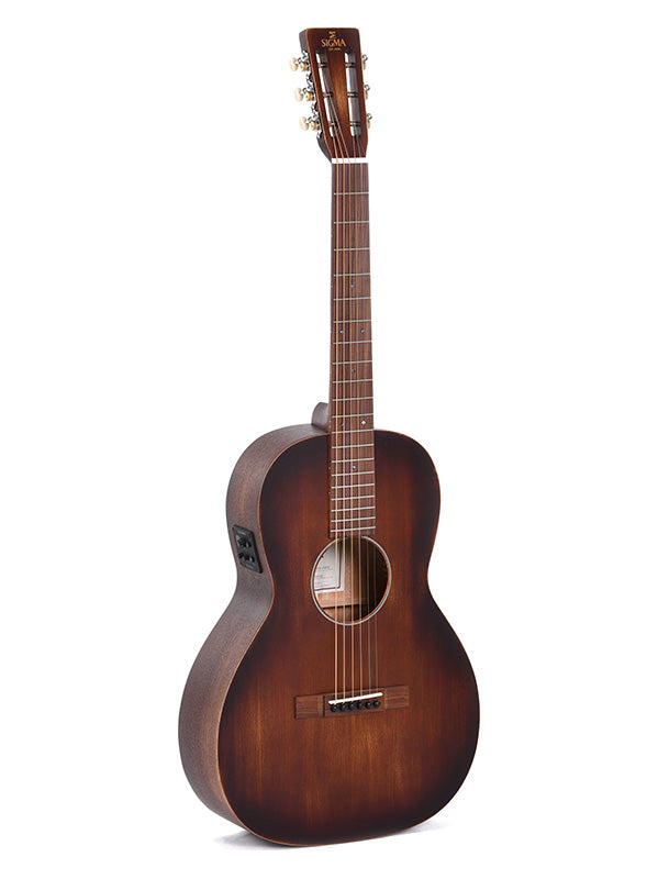 Sigma Guitars 00M-15SE Parlor Westerngitaar - Aged Satin