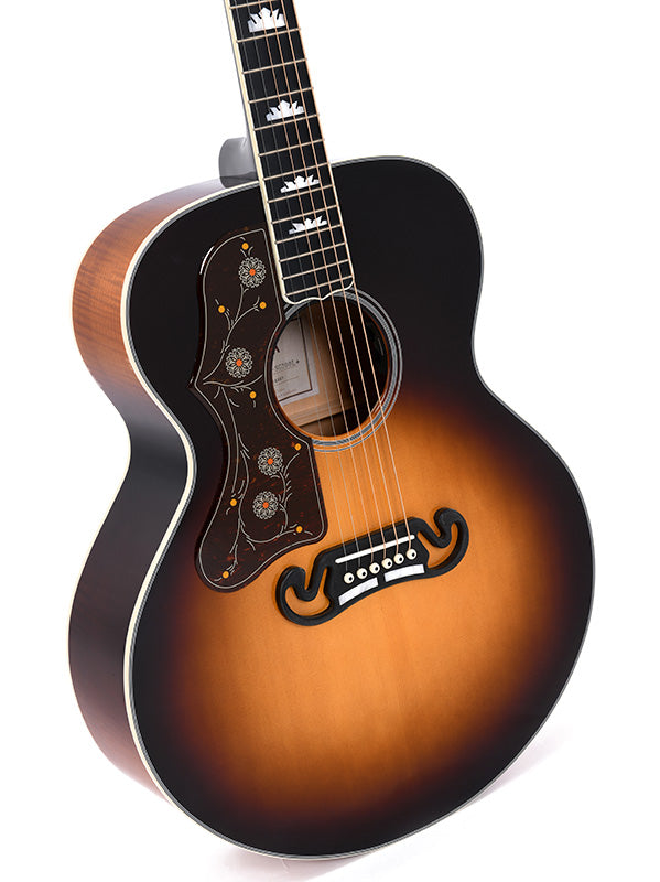 Sigma Guitars GJA-SG200-LH Grand Jumbo Linkshandige westerngitaar - Vintage Sunburst Gloss