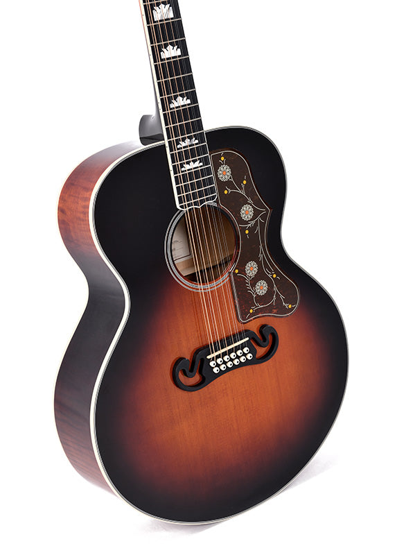 Sigma Guitars GJA12-SG200 Grand Jumbo 12 string Westerngitaar - Dark Vintage Sunburst