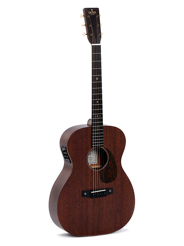 Sigma Guitars S00m-15E All Solid Mahogany OM Westerngitaar - Natural Satin