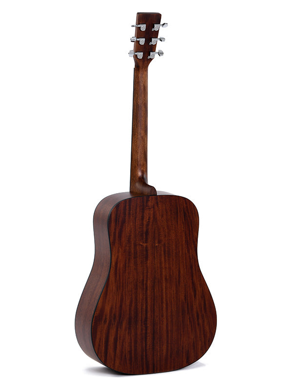 Sigma Guitars SDM-STE All Solid Dreadnought Westerngitaar - Natural Satin