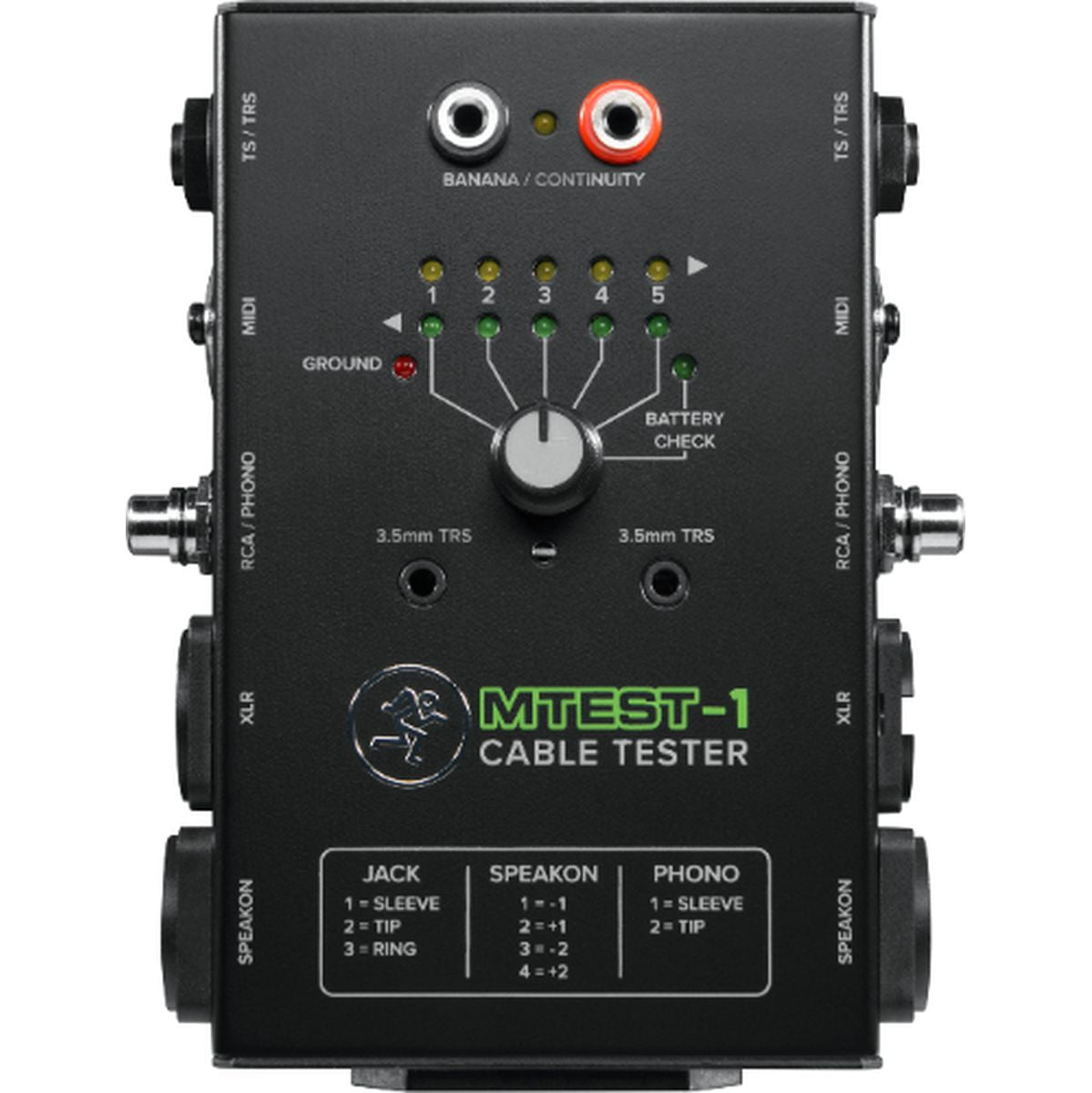 Mackie MTEST-1 Cable Testeur