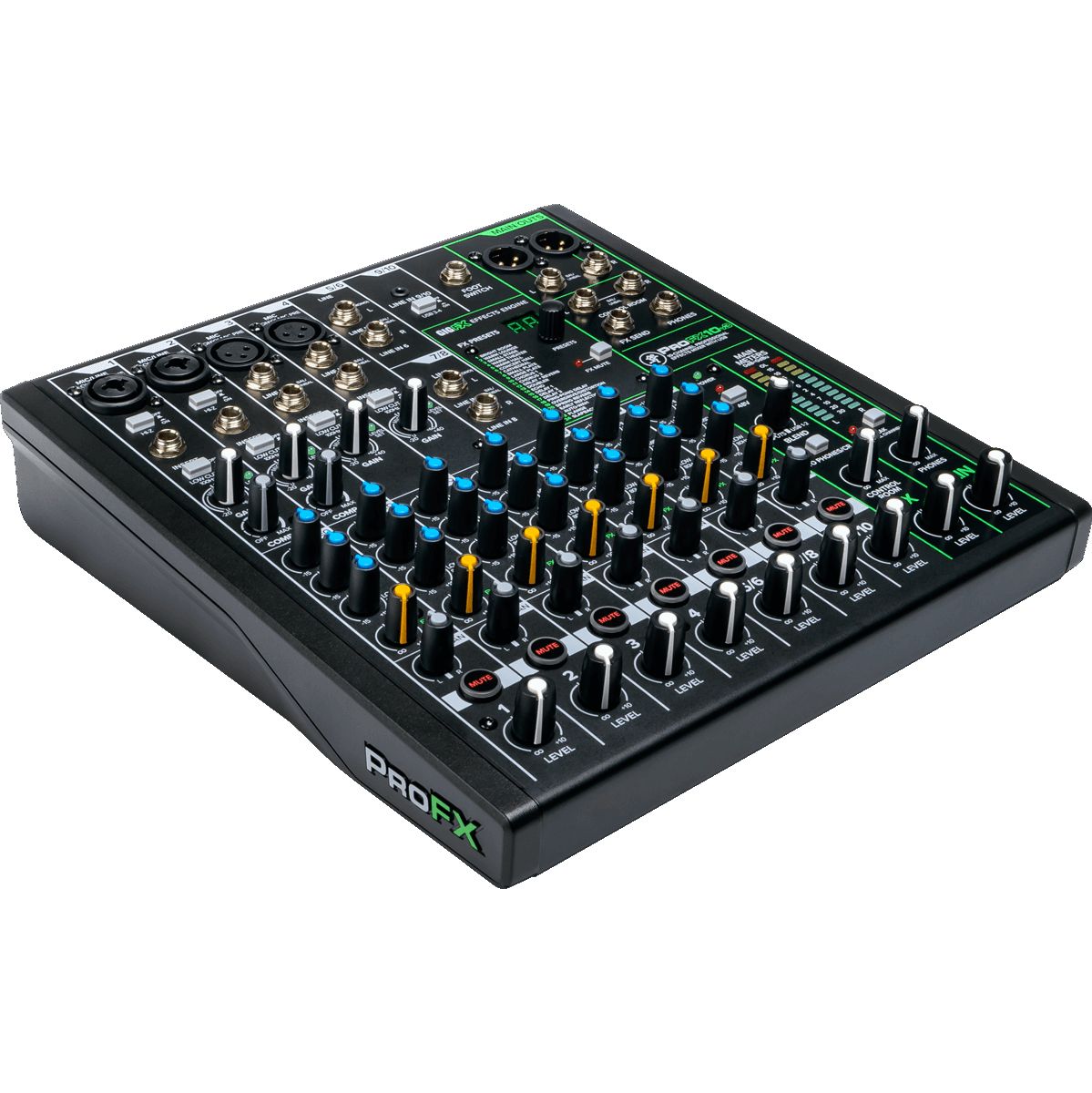 Mackie PROFX10V3 USB 10 Kanalen + Effecten