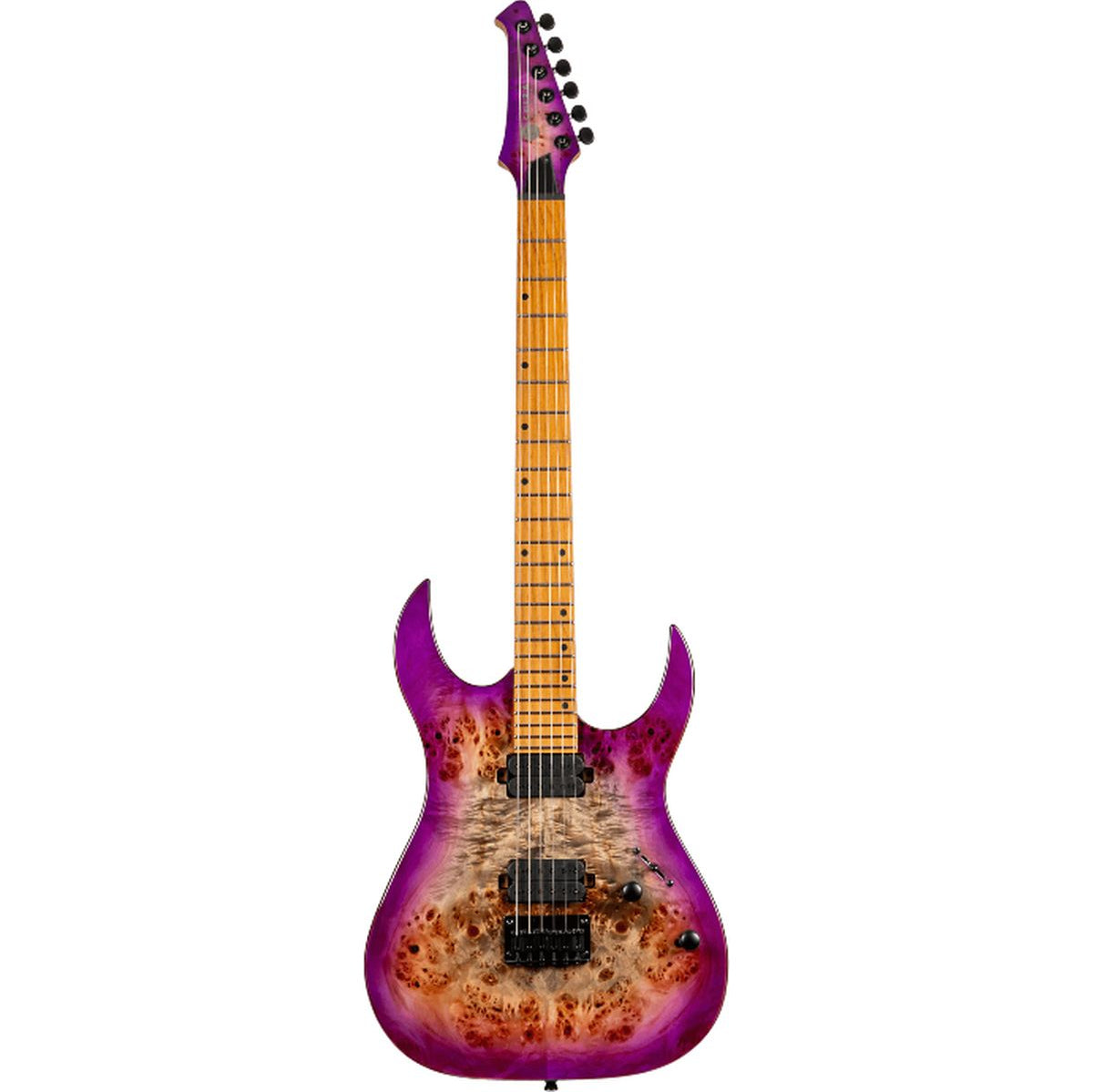 Spira Guitars S-450 TPP Transparent Purple elektrische gitaar