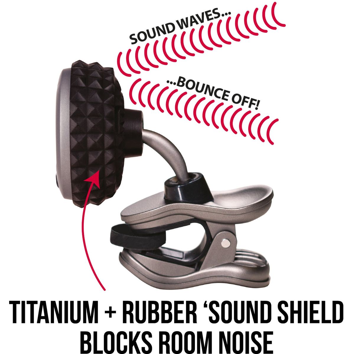 Snark Tuner ST8T Titanium Rechargeable Tuner