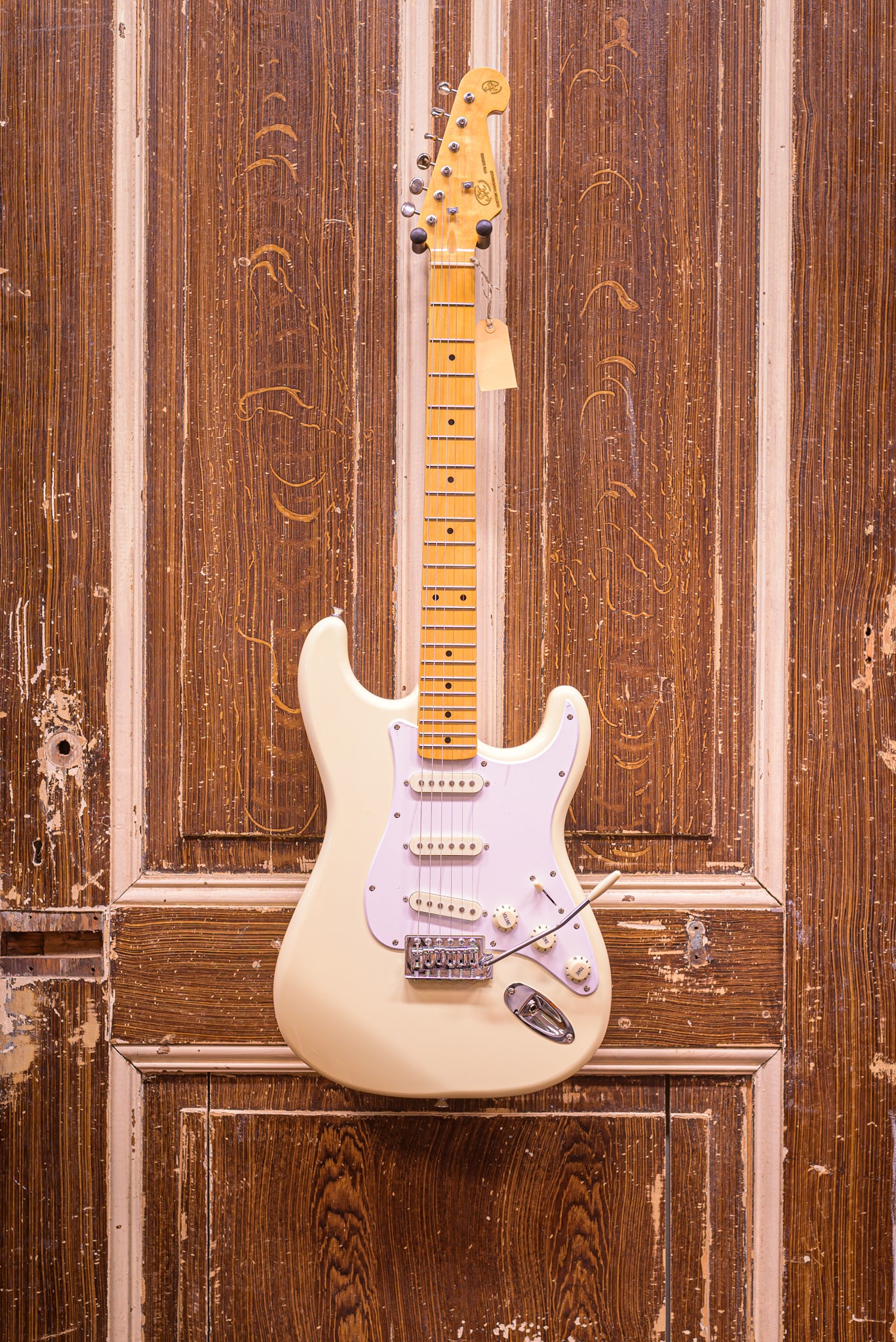 SX Retro Series 57 SST57-VWH Elektrische gitaar