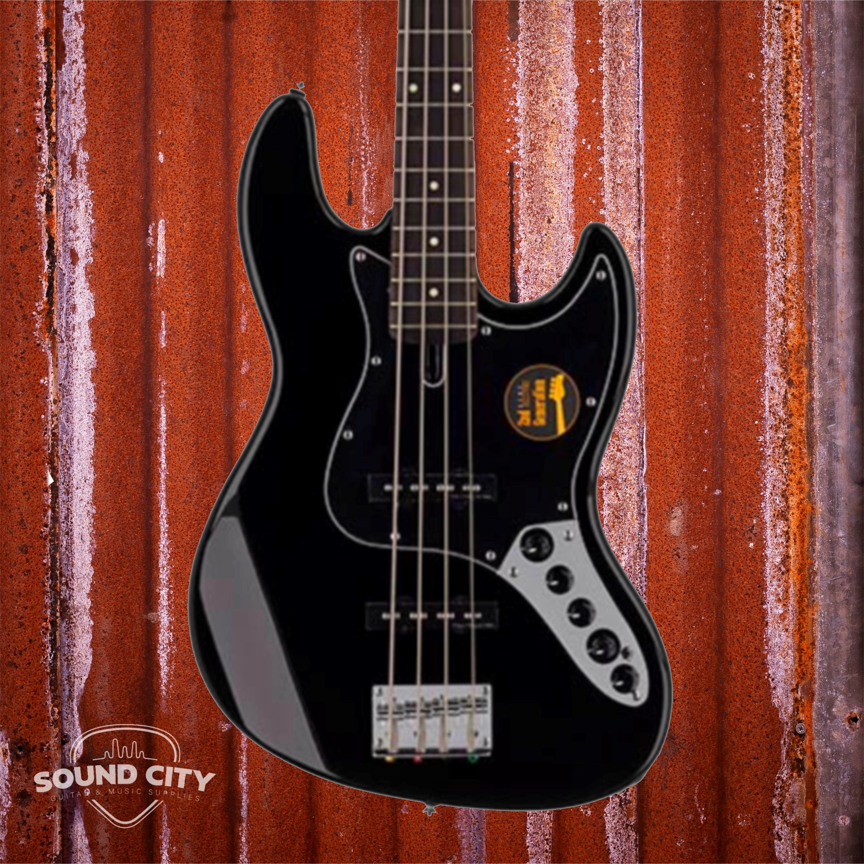 Sire Basses V3+ 4/BK Black Actieve Basgitaar