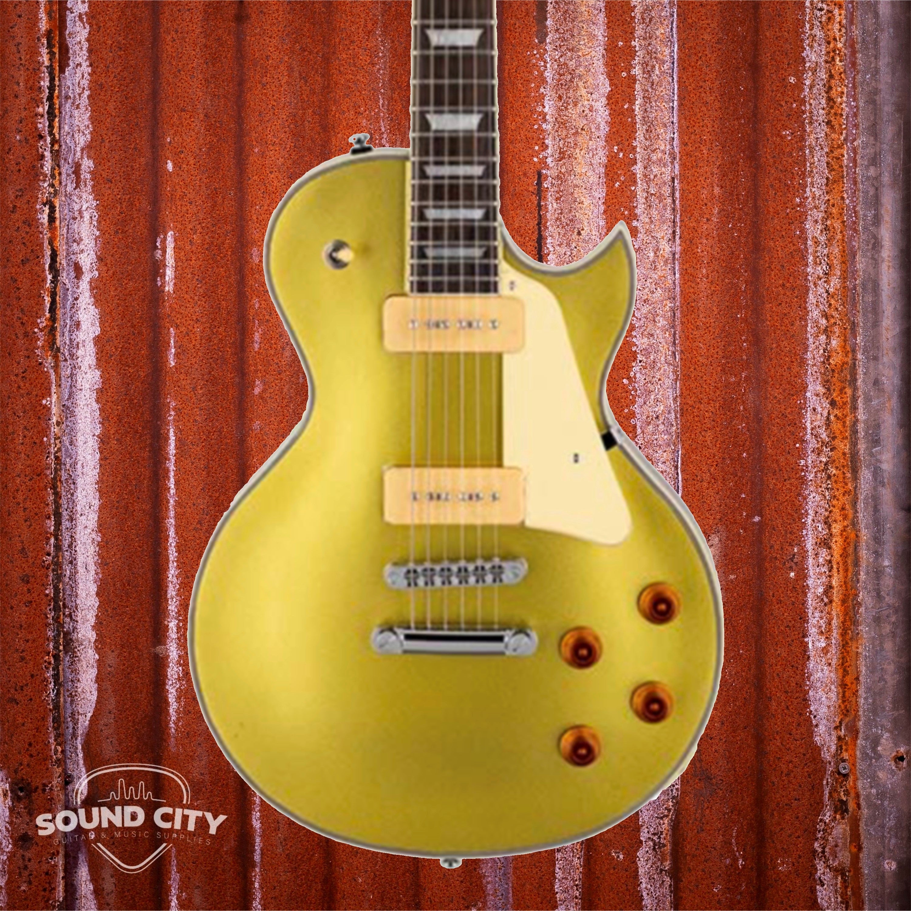 Sire Guitars L7V/GD Goldtop Elektrische gitaar