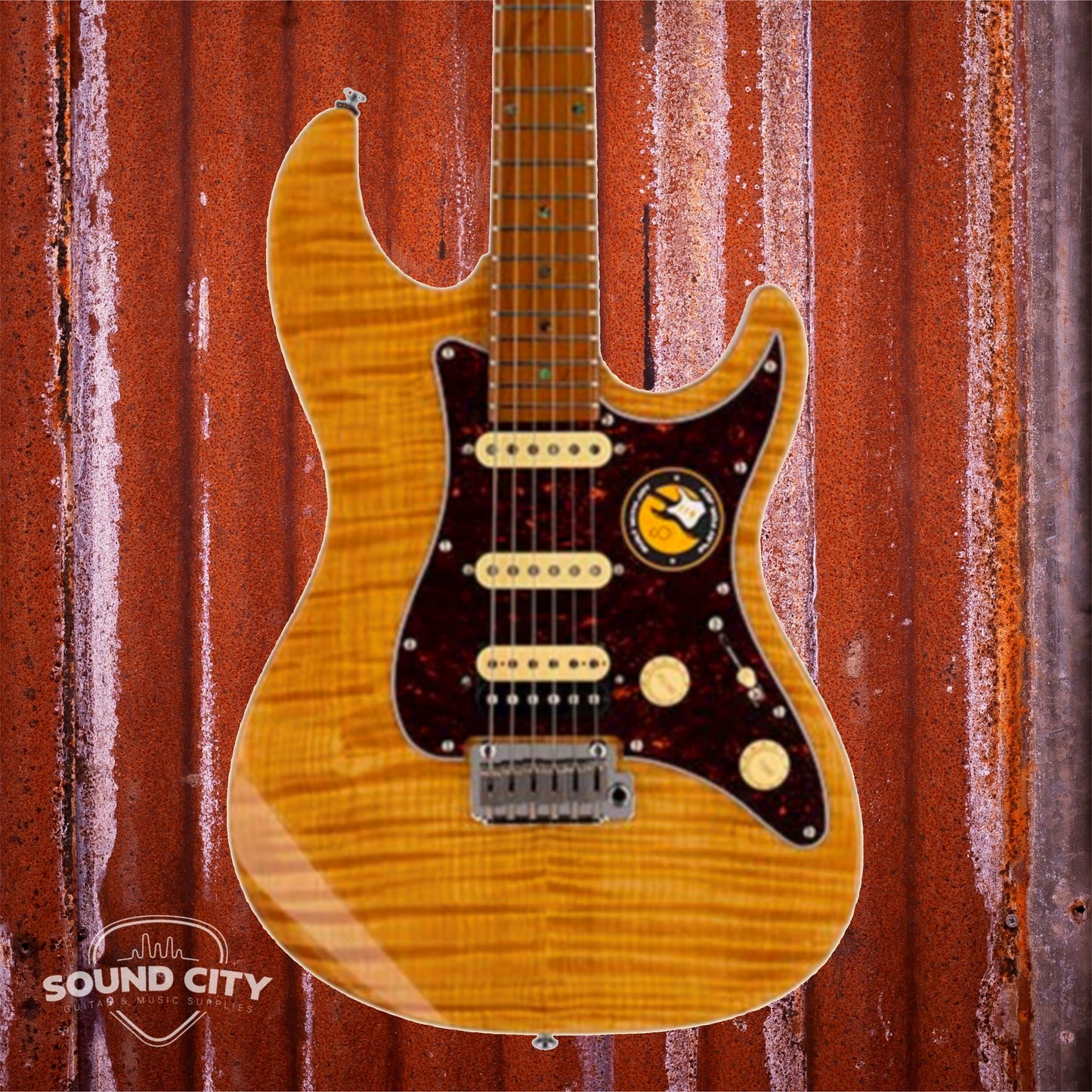 Sire Guitars S7FM/NT Natural Elektrische gitaar