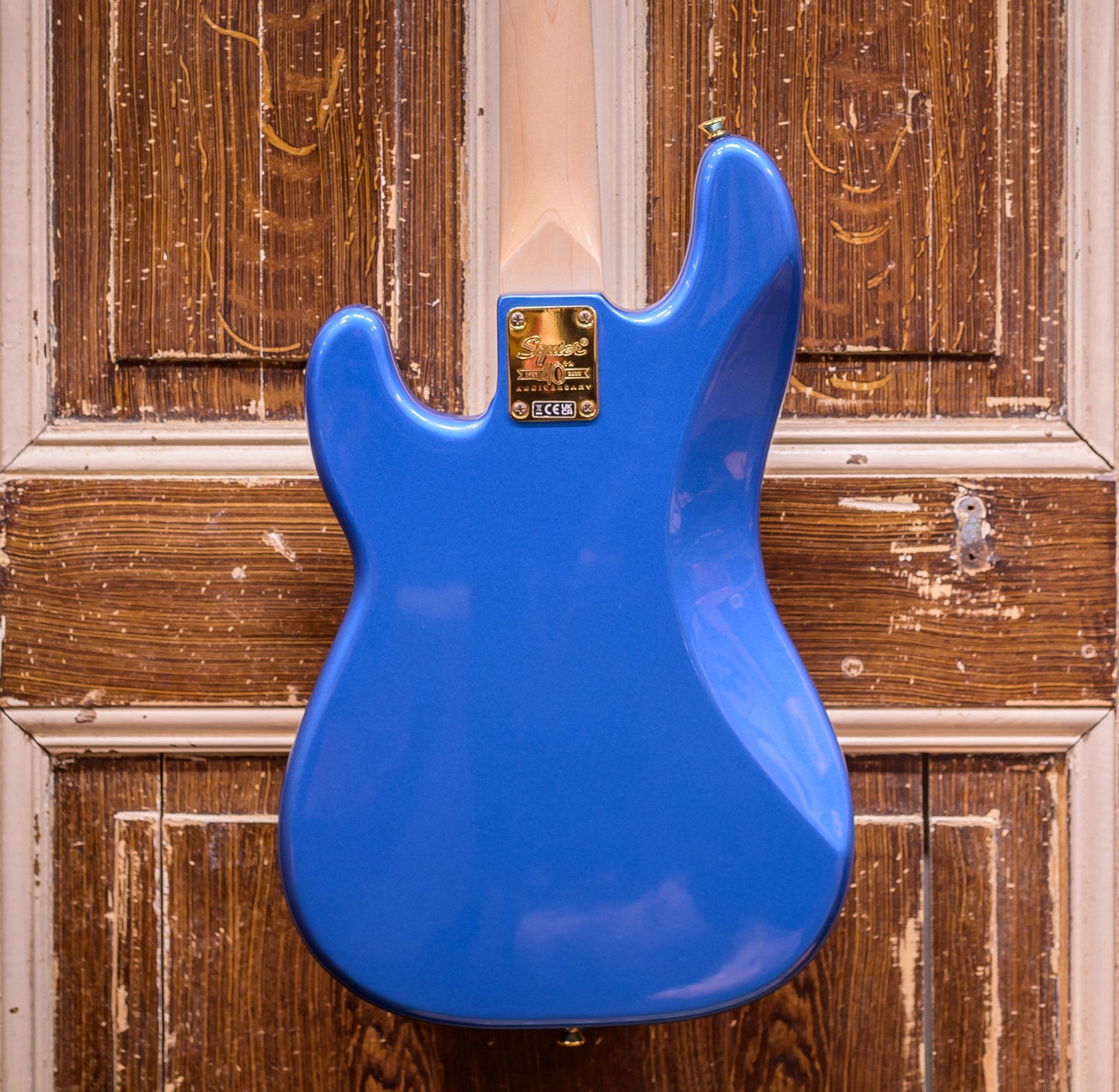 Squier 40th Ann. Precision Bass Gold LRL Lake Placid Blue (occasion)