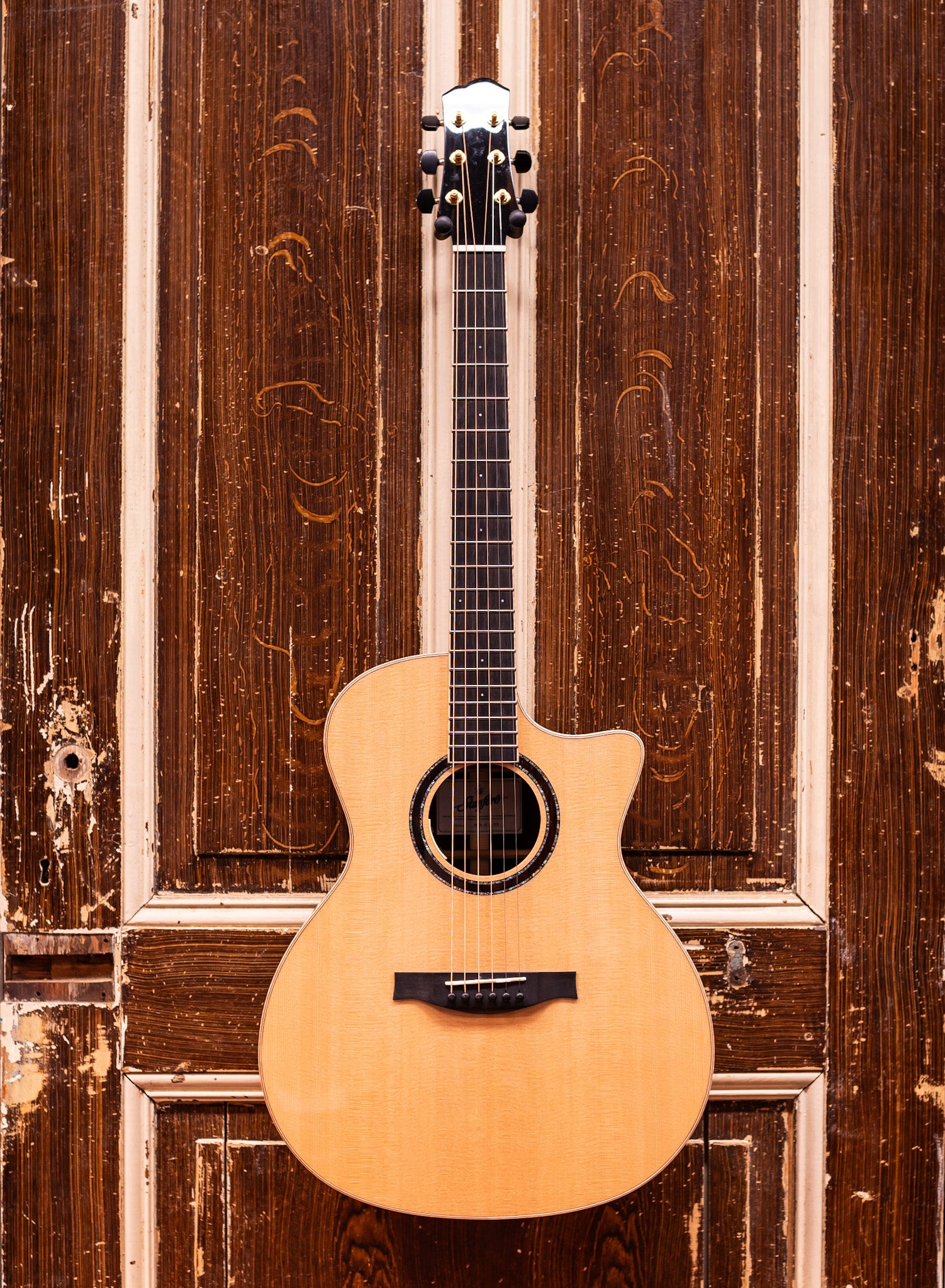 Stanford SW48-GA-SR-ECW Grand Auditorium All Solid Westerngitaar